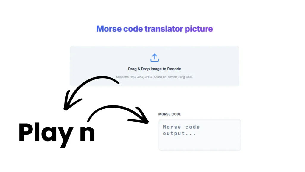 picture to morse code